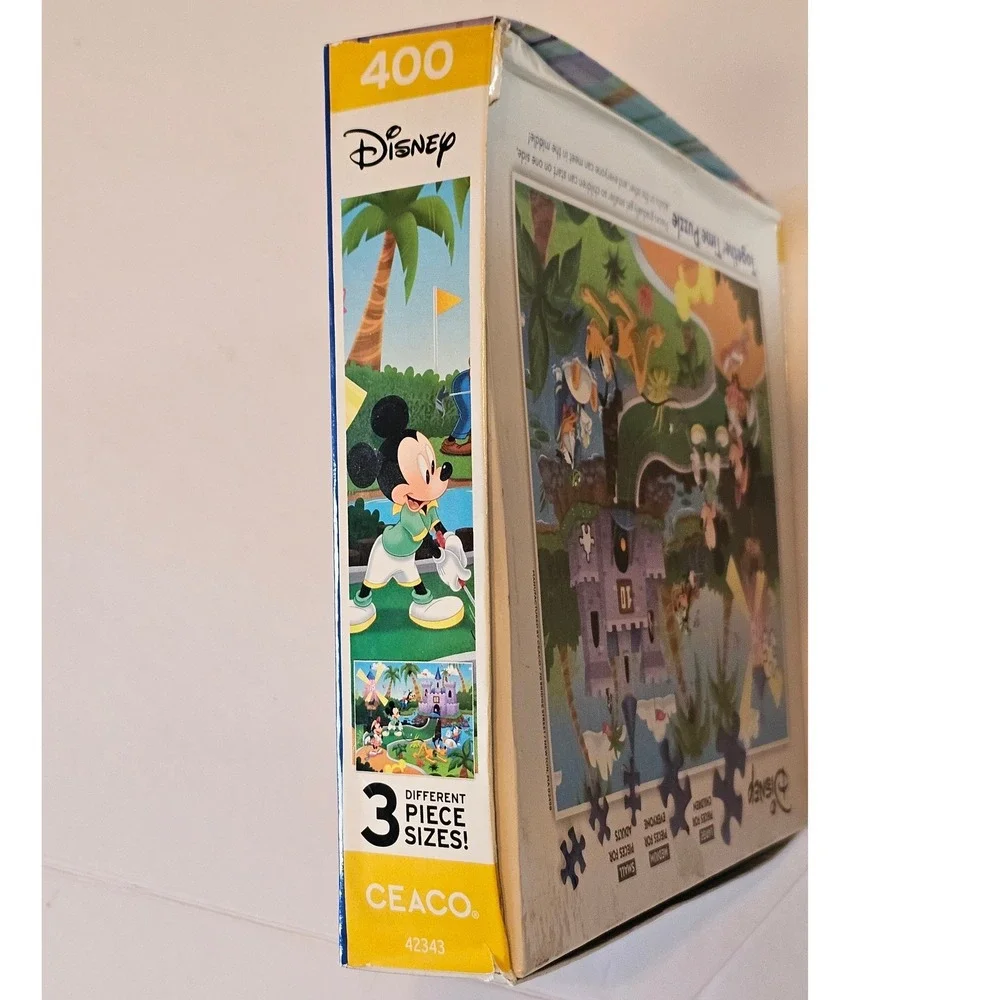 Disney Mickey Mouse Together Time‎ 400 Piece Family Jigsaw Puzzle Ceaco 42343